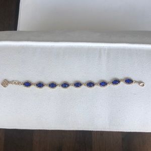 Kendra Scott blue gem bracelet